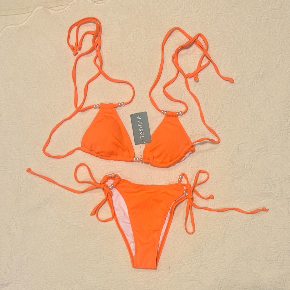Orange Bikini Set (never worn)
